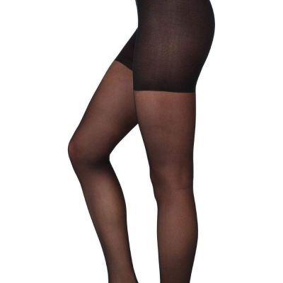 Wolford Individual 10 Control Top Tights Cotton Gusset Sheer Control Top